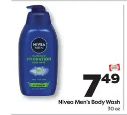 Weis Markets Nivea Men's Body Wash offer
