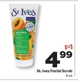 Weis Markets St. Ives Facial Scrub offer