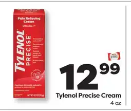 Weis Markets Tylenol Precise Cream offer