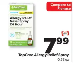 Weis Markets TopCare Allergy Relief Spray offer