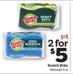 Weis Markets Scotch Brite offer