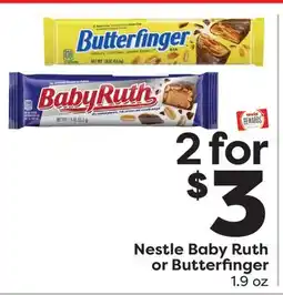 Weis Markets Nestle Baby Ruth or Butterfinger offer