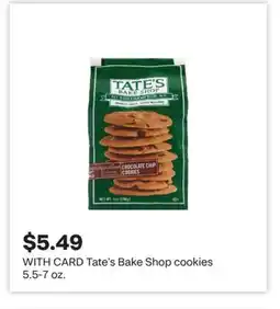 CVS Tate's Bake Shop cookies offer