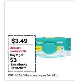 CVS Pampers wipes offer