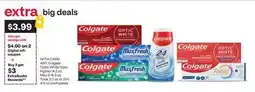 CVS ANY Colgate Optic White Stain Fighter 4.2 oz, Max 6-6.3 oz, Total 3.3 oz or 2in1 4.6 oz toothpaste offer