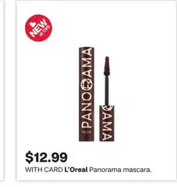CVS L'Oreal Panorama mascara offer