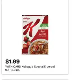 CVS Kellogg's Special K cereal offer
