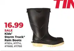 Runnings Tingley Kids' Storm Track Rain Boots offer