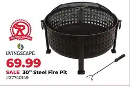 Runnings LIVINGSCAPE 30 Steel Fire Pit offer