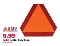 Runnings Metal SMV Sign offer