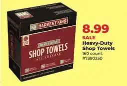 Runnings HARVEST KING Heavy-Duty Shop Towels offer