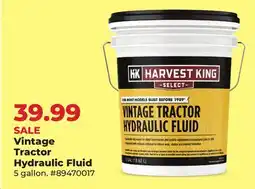 Runnings Harvest King Vintage Tractor Hydraulic Fluid offer