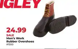 Runnings TINGLEY Men's Work Rubber Overshoes offer