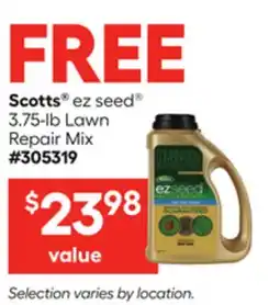 Lowe's Scotts ez seed 3.75-lb Lawn Repair Mix offer