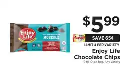 ShopRite Enjoy Life Chocolate Chips offer