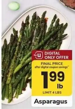 Safeway Asparagus offer