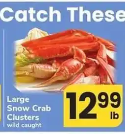 Safeway Large Snow Crab Clusters offer