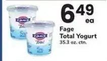 Safeway Fage Total Yogurt offer