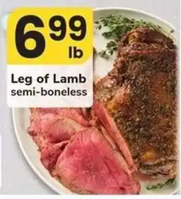 Safeway Leg of Lamb offer