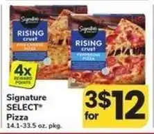 Safeway Signature SELECT Pizza offer