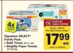 Safeway Signature SELECT Family Pack offer