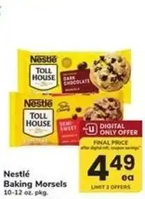 Safeway Nestlé Baking Morsels offer