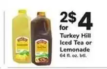 Safeway Turkey Hill Iced Tea or Lemonade offer