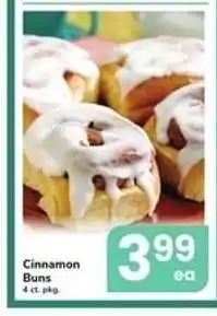 Safeway Cinnamon Buns offer