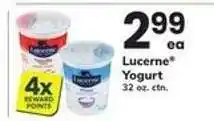 Safeway Lucerne Yogurt offer