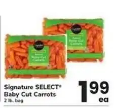 Safeway Signature Select Baby-Cut Carrots offer