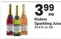 Safeway Kedem Sparkling Juice offer
