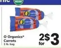 Safeway O Organics Carrots offer