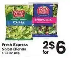 Safeway Fresh Express Salad Blends offer