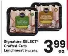 Safeway Signature SELECT Crafted Cuts Lunchmeat offer