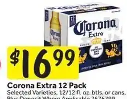 Stop&Shop Corona Extra 12 Pack offer