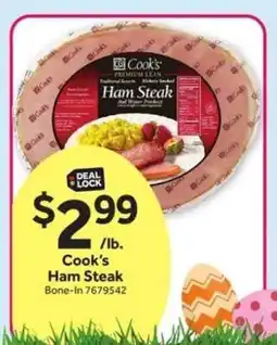 Stop&Shop Cook’s ham steak offer