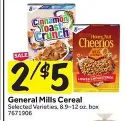 Stop&Shop General Mills Cereal offer