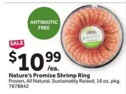 Stop&Shop Nature's Promise Shrimp Ring offer