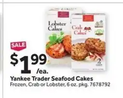 Stop&Shop Yankee Trader Seafood Cakes offer
