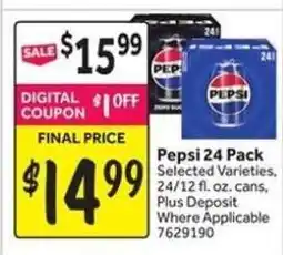 Stop&Shop Pepsi 24 Pack offer
