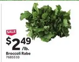 Stop&Shop Broccoli Rabe offer