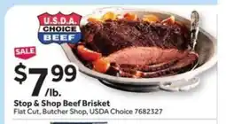 Stop&Shop Stop & Shop Beef Brisket offer