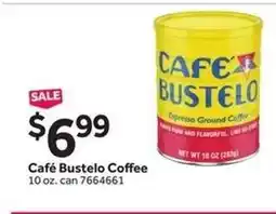 Stop&Shop Cafe Bustelo Coffee offer
