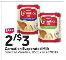 Stop&Shop Carnation Evaporated Milk offer