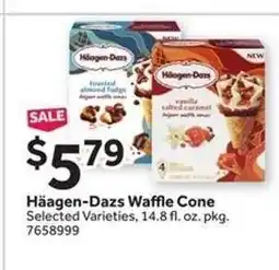 Stop&Shop Häagen-Dazs Waffle Cone offer