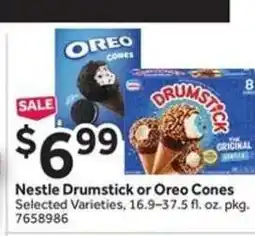 Stop&Shop Nestlé Drumstick or Oreo Cones offer
