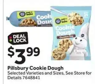 Stop&Shop Pillsbury Cookie Dough offer