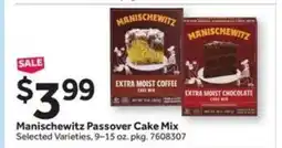 Stop&Shop Manischewitz Passover Cake Mix offer