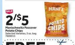 Stop&Shop Manischewitz Passover Potato Chips offer