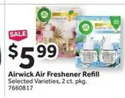 Stop&Shop Airwick Air Freshener Refill offer
